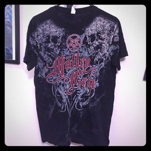 Motley Crüe Black Tee