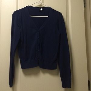 H&M Navy Blue Cardigan