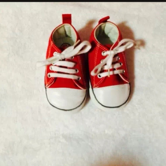 Red converse