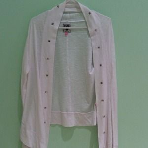 White "Victoria's Secret Pink" sweater