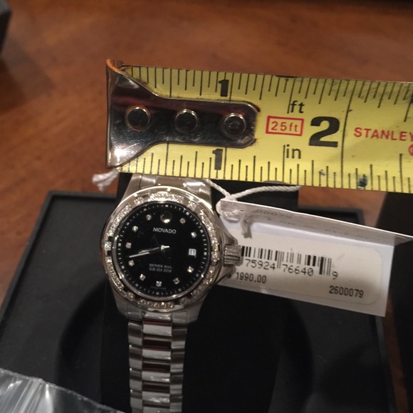 Movado Diamond watch small face (Authentic). main image 4