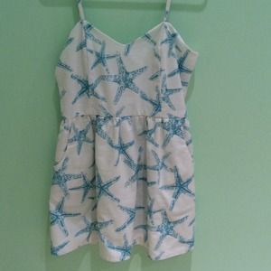 Never worn Dayton K starfish dress