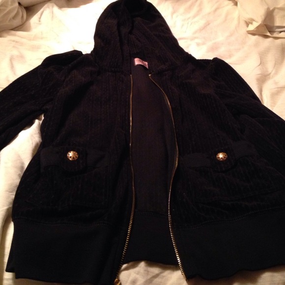 Juicy Couture black sweat outfit