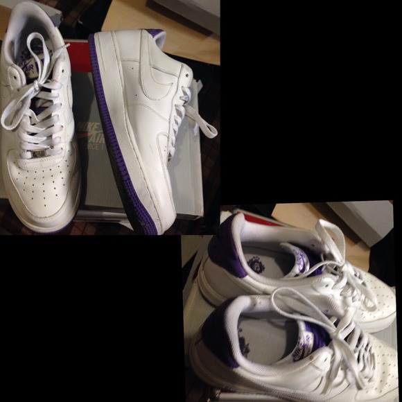 Purple and White Nike💪💪💪 - Picture 1 of 1