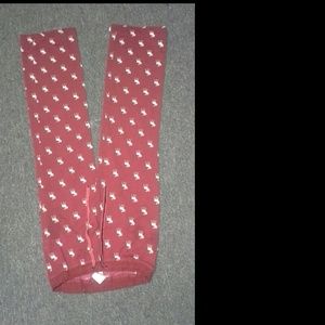 Red Abercrombie pj bottoms