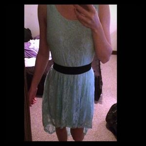 NEW Lace high-low maxi dress