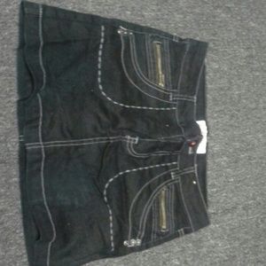 Black faded glory skirt