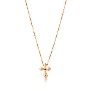Tiffany Elsa Peretti Cross Necklace