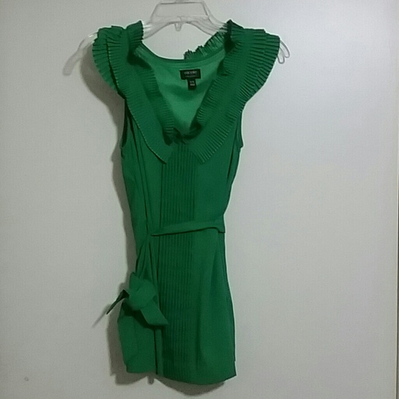 Green blouse