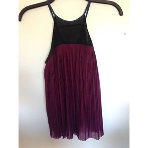 Urban Outfitters: pleated tank top