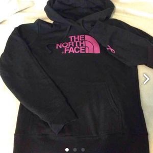 North Face Hoodie NWOT breast cancer edition