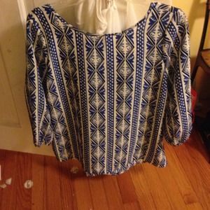 Francesca's boutique tunic