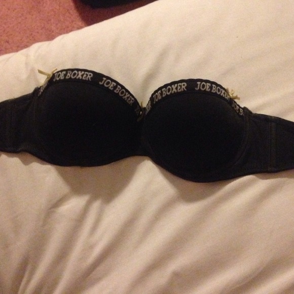 Joe Boxer black bra