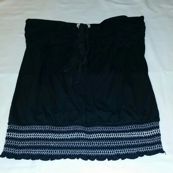 Mudd strapless shirt