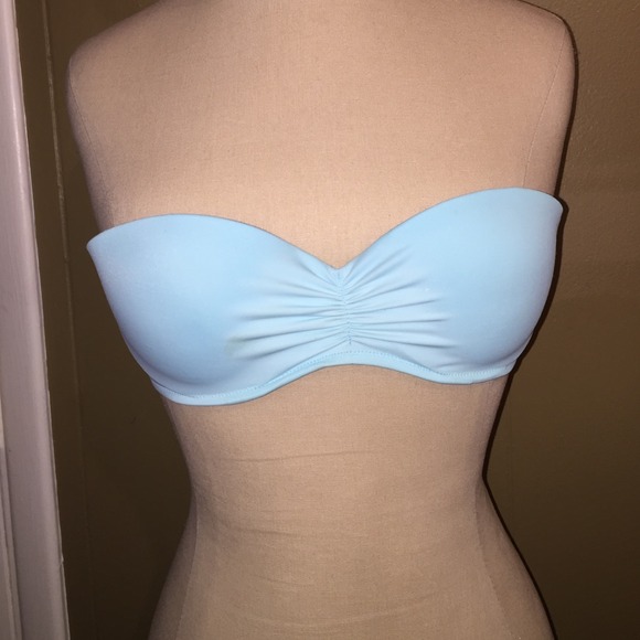 Strapless push up bandeau