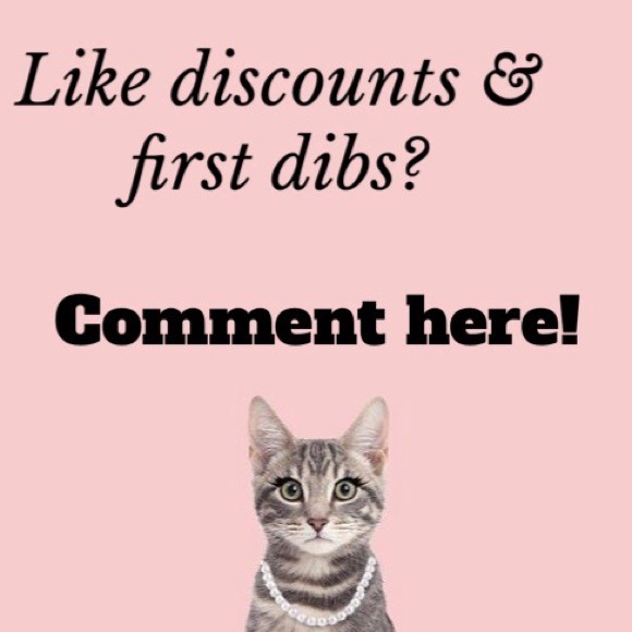*discounts and first dibs!*