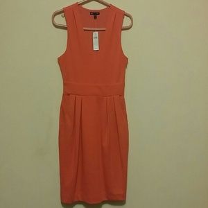 GAP Orange Sleeveless Dress with Pockets