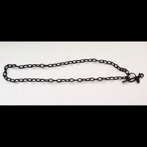 Black 16" Toggle Chain