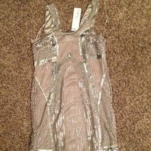 Parker sequin dress. Brand new. Never worn.