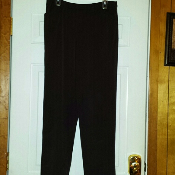 Dark brown dress slacks