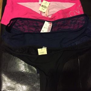 3 original victoria secret underwear
