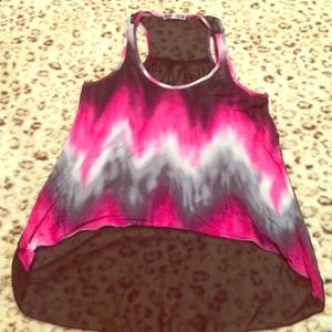 High low tank top