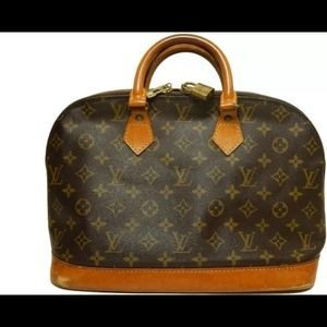 💯% Authentic Louis Vuitton monogram alma handbag