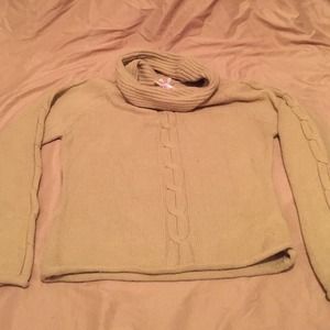 Tan colored sweater