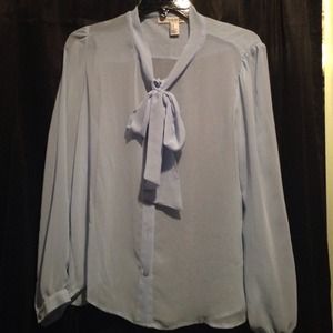 Forever 21 Light Blue button down shirt!