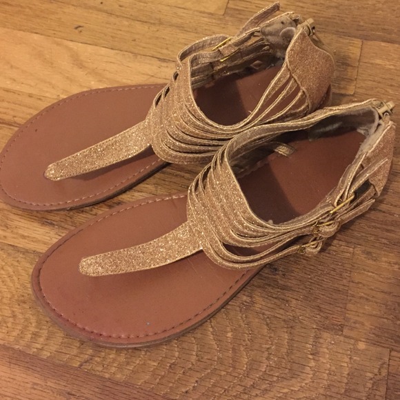 Glitter sandals