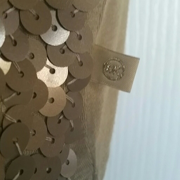 Gold sequence MICHAEL KORS tank! Small! - Picture 3 of 4