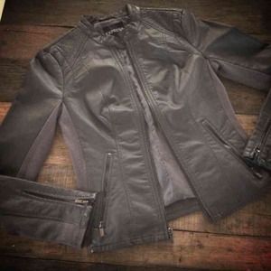 🌟SOLD🌟Express faux leather jacket.