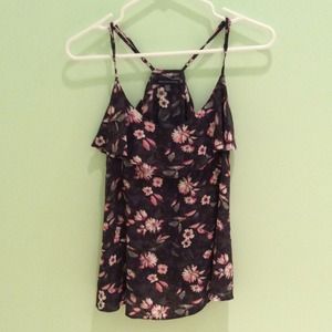 American eagle outfitters print tank top