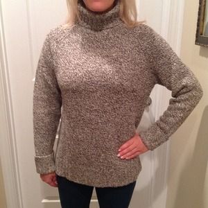 ❄️Comfy❄️ marled turtleneck sweater