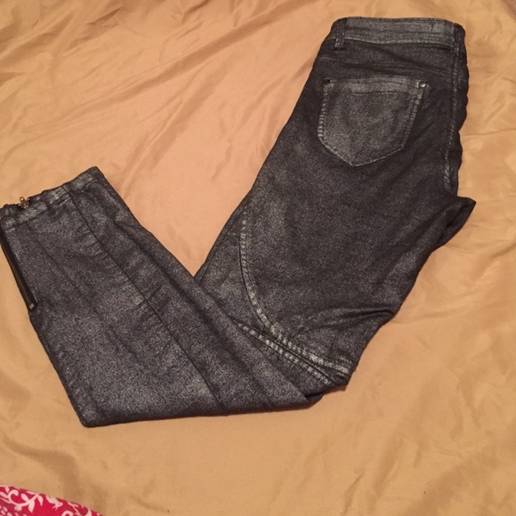 Shinny dark Jeans