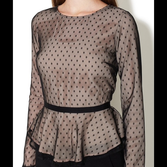 New Swiss Dot Blouse