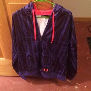Under armour purple jacket