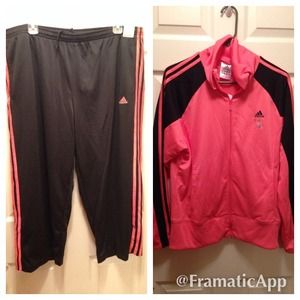 Adidas workout outfit