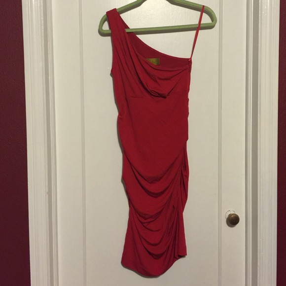 Nicole Miller red dress