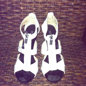 Michael Kors White Heel