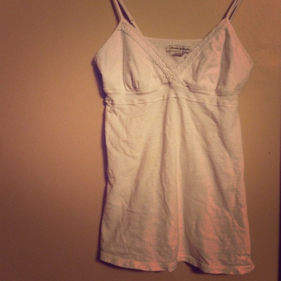 White babydoll tank top