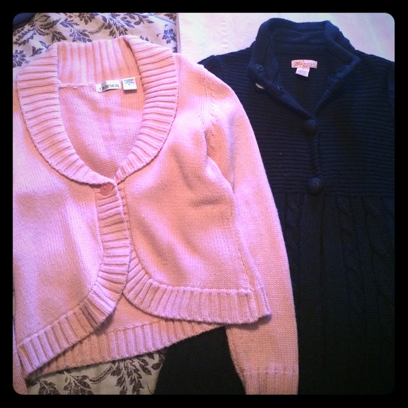 Pink & Black Knit Sweater Bundle