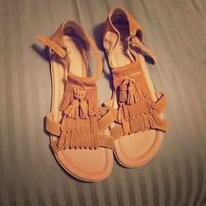 fringe sandals