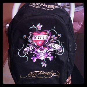 Ed Hardy Large Book bag