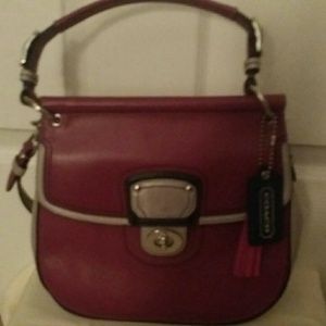 Coach Willis Colorblock Leather Handbag