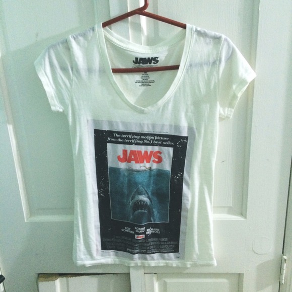 Jaws V-Neck Tee