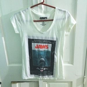 Jaws V-Neck Tee