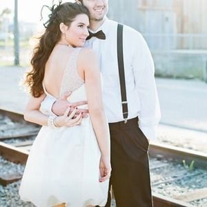 Eden Short wedding or cocktail dress.