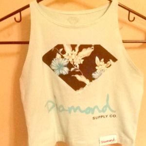 Diamond Supply Co. Crop Top