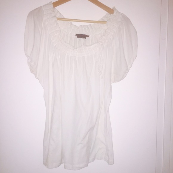 BCBG Shirt Sleeve Top Size Large